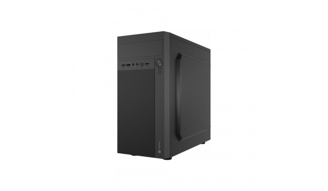 NATEC Pc Case Helix USB C mATX Mini Tower Black