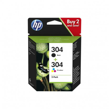 HP No. 304 Multipack Black/Tri-color 3JB05AE