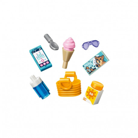 Toy Set - LEGO Friends 42676 Fun Water Park Day, 278 Pieces, 2 Minifigures, Multicolor