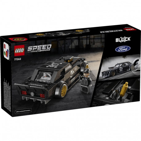 Constructor - LEGO Speed Champions 77262 Ken Block's '65 Ford Mustang Hoonicorn V1, 345 Pieces, 40 m
