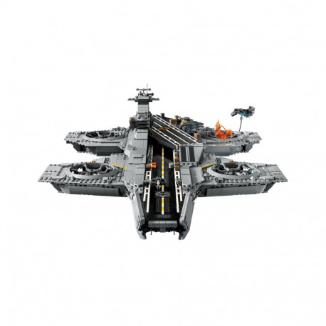 Constructor - LEGO MARVEL 76354 S.H.I.E.L.D. Helicarrier 3057 Pieces 6 Minifigures Black