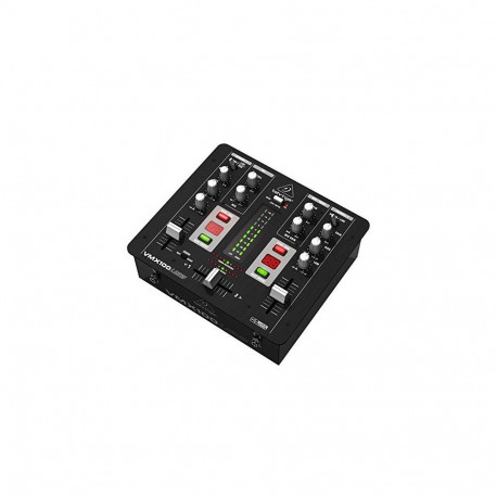 Audio Mixer - Behringer VMX100USB 2-Channel USB DJ Mixer With Mic Input Black