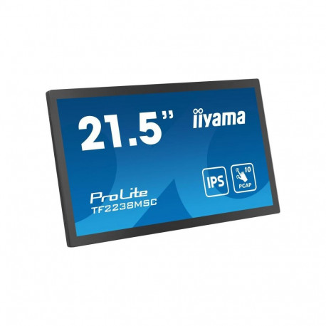 Monitor - Iiyama ProLite TF2238MSC-B1 22", Full HD, IPS Touch Display, Black
