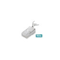 Digitus Modular Plug for Round Cable, CAT 6A, shielded - 100 pieces