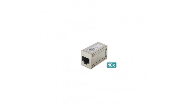 Digitus CAT 6, modular couplers, shielded - 10 pieces