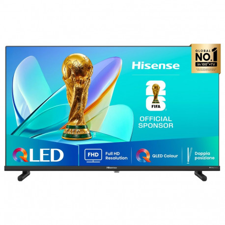 80,0cm/32" (1920x1080) Hisense 32A5NQ 16:9 QLED 60Hz HDMI USB WLAN Bluetooth HDR10 must kõlar