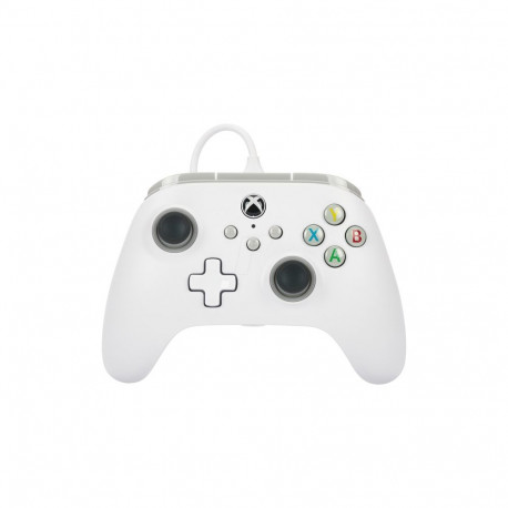 Pult PowerA juhtmega - Xbox X/S - valge, USB-C kaabel 3m