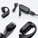 Wireless mono headset Blue Star Hook black