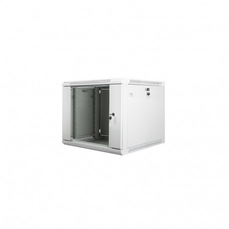 Rack Cabinet - Lanberg WF01-6609-10S 9U Wall Mounted Grey