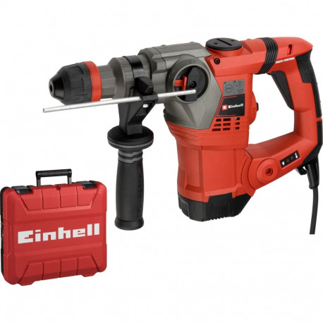 Bohrhammer TE-RH 32 4F Kit (rot/schwarz, 1.250 Watt, inkl. Bohrer, Spitz- und Flachmeißel)