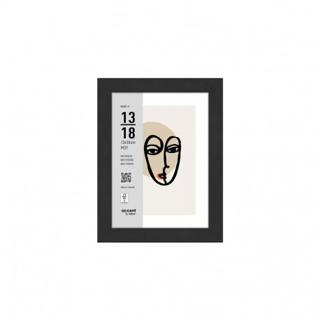 Nielsen Photo Frame 3232201 Wood 19 Black 13x18 cm