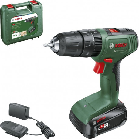 Aku-löökpuur-kruvikeeraja EasyImpact 18V-40 Li-Ionen 2,0Ah kohver POWER FOR ALL ALLIANCE, roheline/m