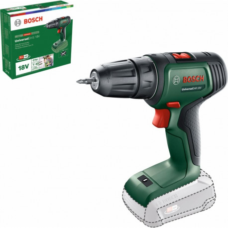Akku-Bohrschrauber UniversalDrill 18V (grün/schwarz, Li-Ionen Akku 1,5Ah, Koffer, POWER FOR ALL ALLI