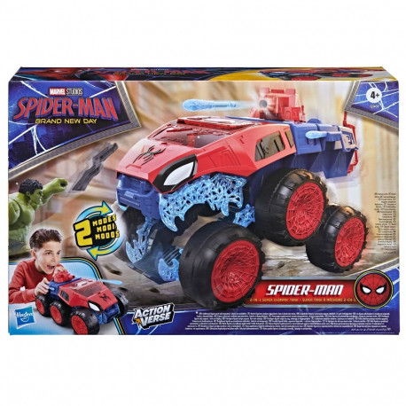 SPIDER-MAN Brand New Day mängukomplekt soomussõiduk