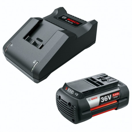 Starterkomplekt GBA 36V 6.0Ah + AL 36V-20 POWER FOR ALL aku ja laadija, must