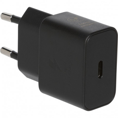 kiirlaadija EP-T2510N 25W kaablita GaN PD 3.0 SFC, must