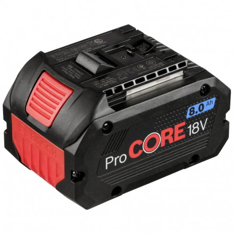 Aku ProCORE 18V 8.0Ah professionaalne AMPShare Alliance, must/punane