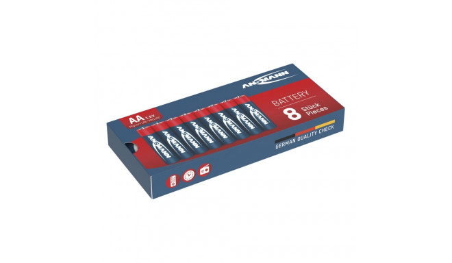 Alkaline Red (silber, 8 Stück, AA)