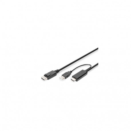Digitus 4K HDMI adapter cable - HDMI to DisplayPort