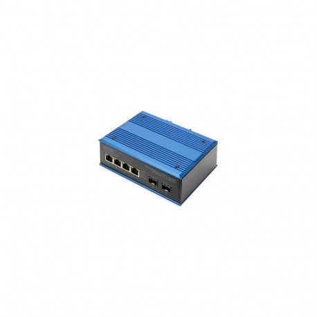Digitus Industrial 4+2 port Gigabit Ethernet PoE switch