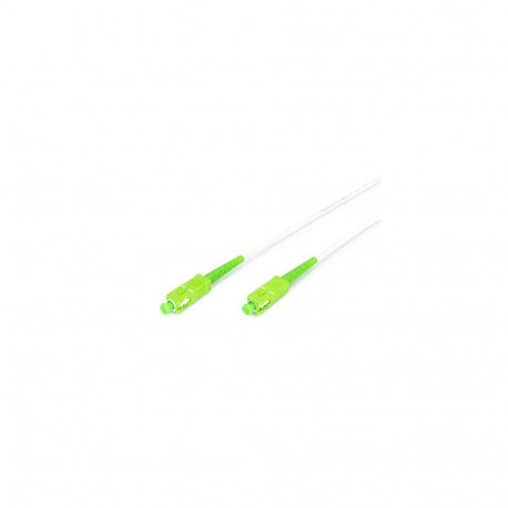 Digitus Fiber optic steel-armored patch cable, simplex, singlemode, SC/APC - SC/APC, 20 m