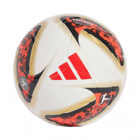 Piłka nożna adidas Bundesliga 26/27 Torfabrik League J350 biało-pomarańczowo-złota HY5058