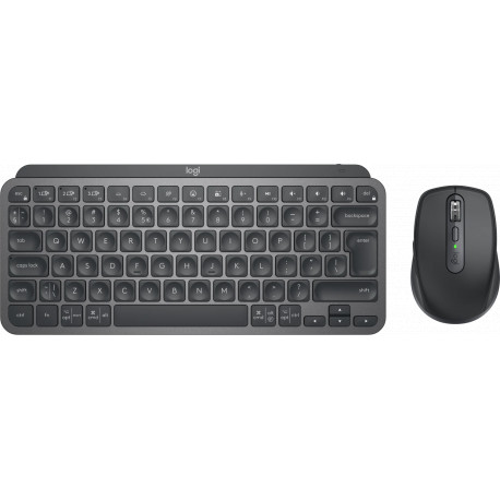 Logitech wireless keyboard + mouse MX Keys Mini Combo for Business, graphite
