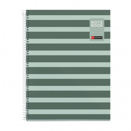 Kaustik A4 80l joon spiraal 4-ne augustus BETWEEN THE LINES Moss Miquelrius