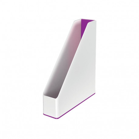 Dokumendikast 73x318x272mm Leitz WOW Dual colour, läikiv, valge-lilla