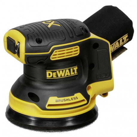 Akku-Exzenterschleifer DCW210NT, 18Volt (gelb/schwarz, ohne Akku und Ladegerät, in TSTAK Box II)