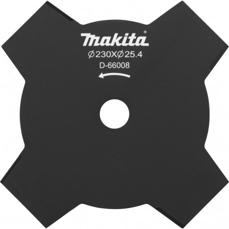 4-Zahn-Schlagmesser 230 x 25,4mm (für Sensen und Freischneider)