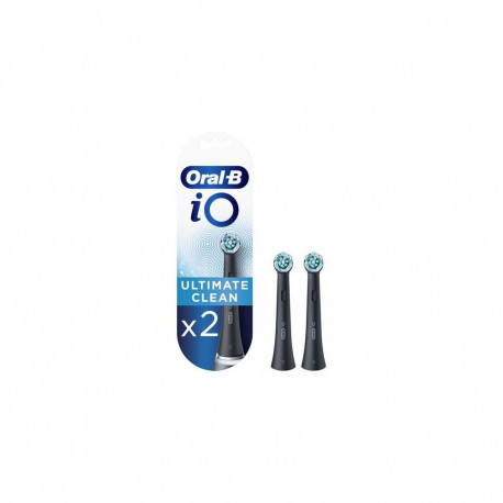 Oral-B iO Ultimate Clean 80335625 toothbrush head 2 pc(s) Black