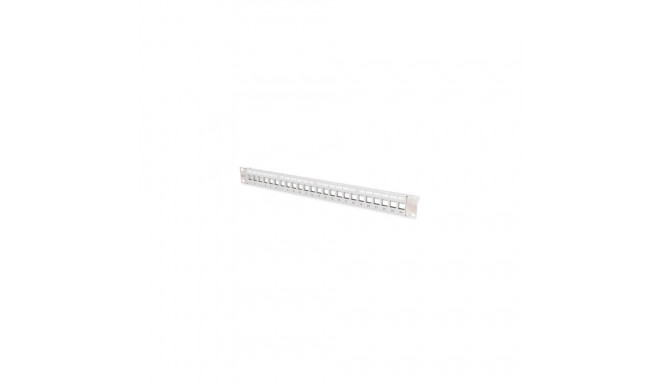 Digitus Modular Patch Panel for Keystone Jack 1U Rack Mount - Unloaded