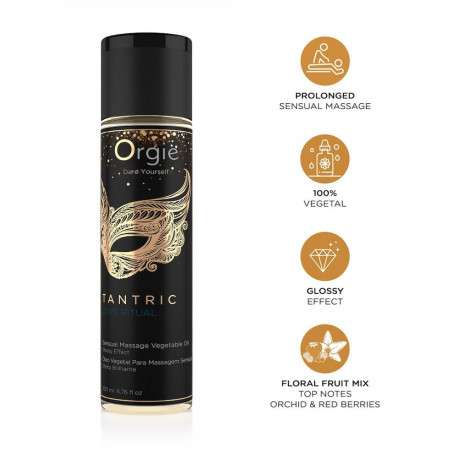 Orgie massaažiõli Tantric Love Ritual 200ml