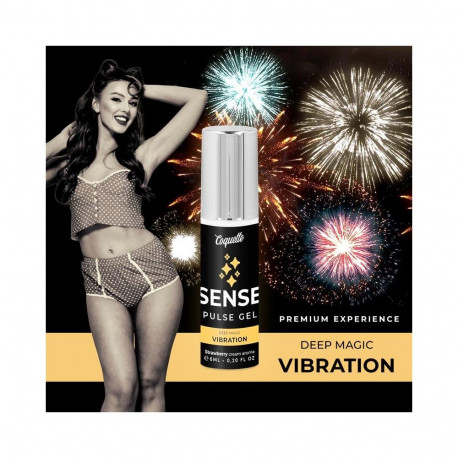 COQUETTE CHIC DESIRE pulseeriv geel maagilise vibratsiooniga premium 6ML, maasika