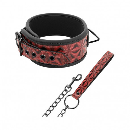 BEGME kaelarihm RED EDITION kvaliteetsest vegannahast neopreenvoodriga, punane