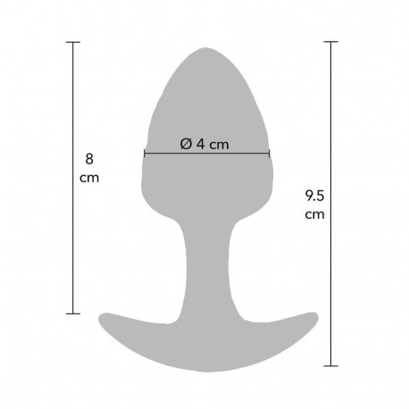 Crystal anaalplug keskmine