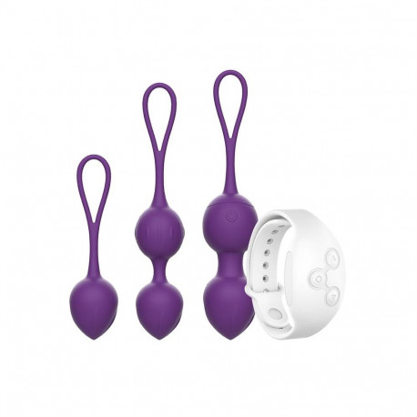 REWOLUTION - REWOBEADS VIBRATING BALLS REMOTE CONTROL WITH WATCHME TECHNOLOGY