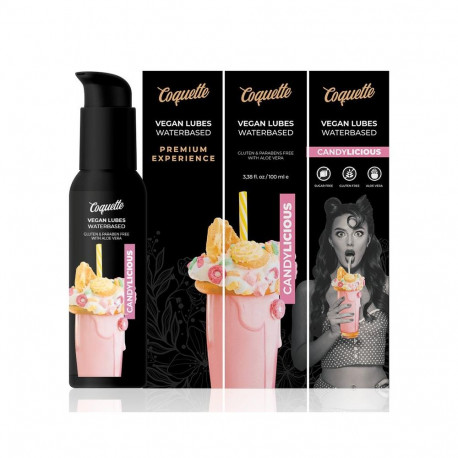 COQUETTE CHIC DESIRE - PREMIUM EXPERIENCE 100ML VEGAN LUBES CANDYLICIOUS
