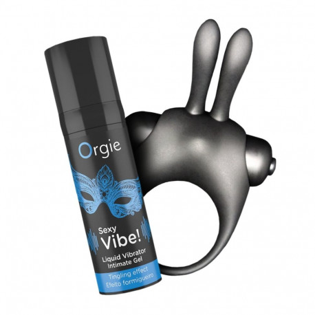 Orgie vibratsioonikomplekt Vibe! Bunny