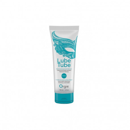 Orgie Lube Tube Cool Water-Based Intimate Gel With Cooling Effect