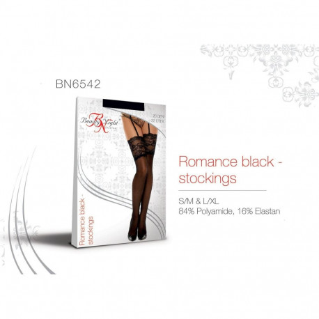Romance black - stockings