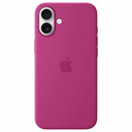 "APPLE iPhone 16 Plus Silicone Case with MagSafe - Fuchsia"