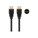 "Goobay 1m Ultra High-Speed HDMI™-Kabel 2.1 mit Ethernet 8K@60Hz, 48 Gbit/s, 3D"