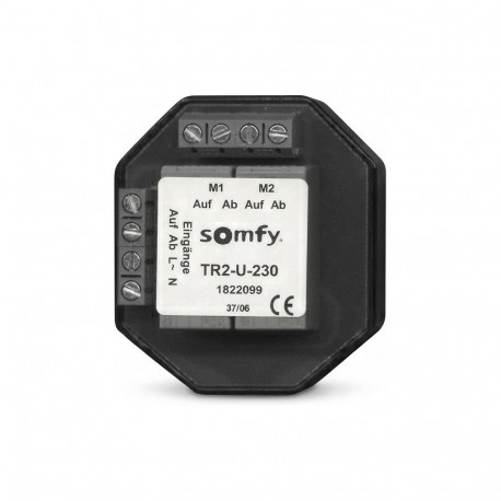 Somfy eraldusrelee 1822099 TR2-U-230 süvistatav