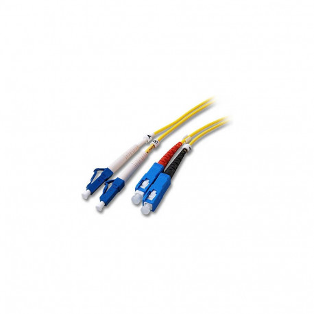 "EFB Duplex Patchkabel LC-SC OS2 G652D 7,5m LSZH 2mm gelb"