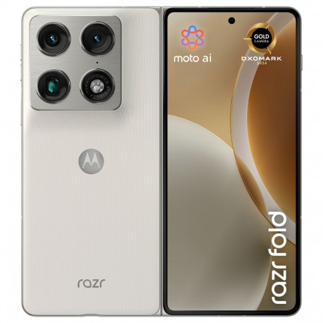 Motorola kokkupandav nutitelefon Razr Fold 16-512GB, liiliavalge