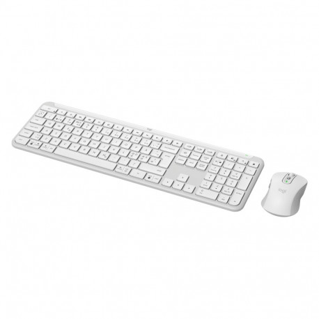 Logitech klaviatuuri ja hiire komplekt MK950 signature õhuke juhtmevaba Bluetooth 5.1 LE QWERTY, hel