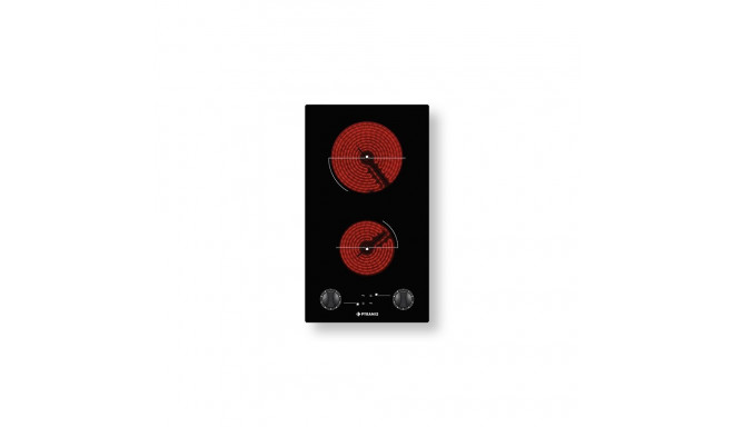 Ceramic hob Pyramis black