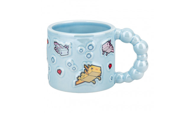 Paladone Minecraft Axolotl Bubble Shaped Mug